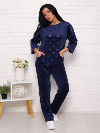 Комильфо синий костюм