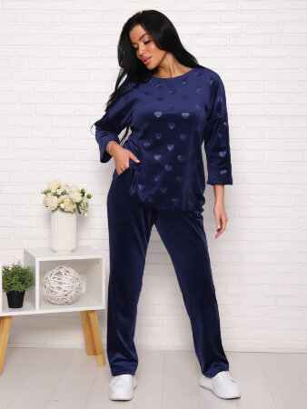 Комильфо синий костюм