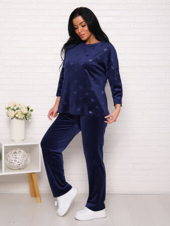 Комильфо синий костюм