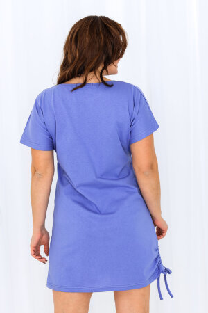 Женская ночная сорочка 21568 синий