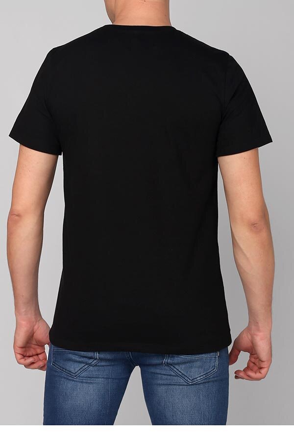 Футболка мужская БАЗОВАЯ черный Ф-39