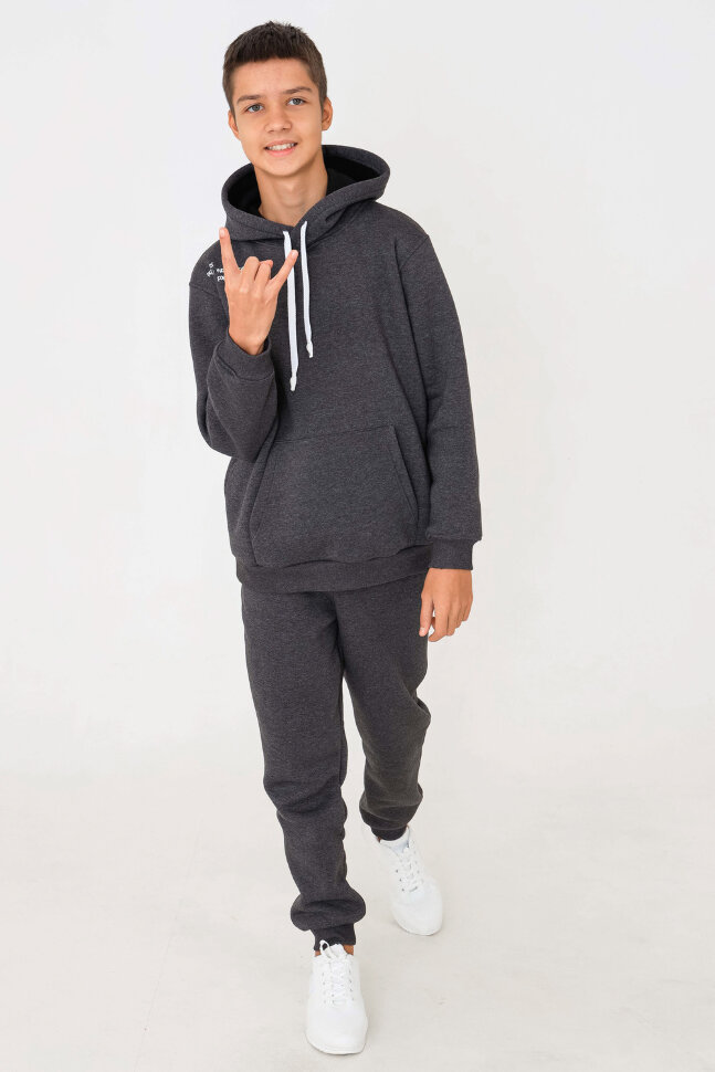 Костюм с брюками для мальчика 1571 антрацит