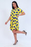 Платье женское 52262 желтый