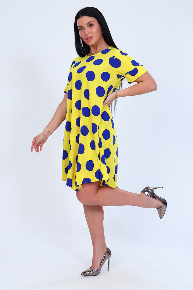 Платье женское 52262 желтый