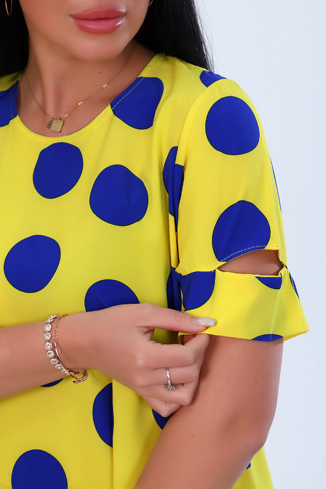 Платье женское 52262 желтый