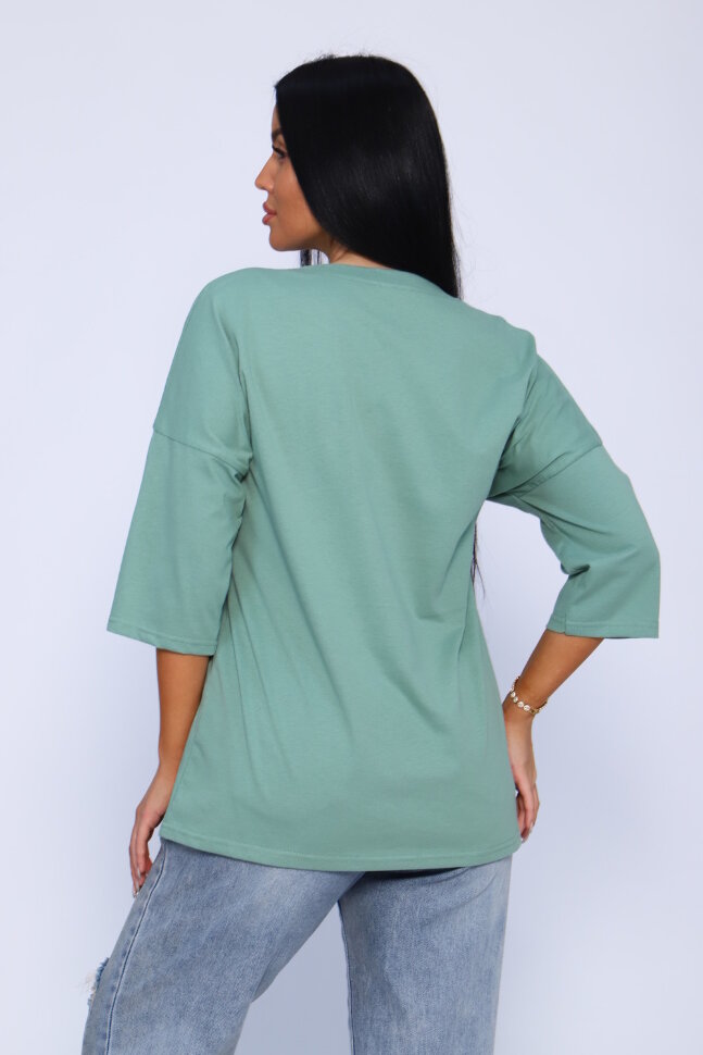 Женская туника 00006 фисташка