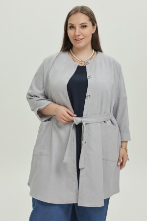 Жакет Успех светло-серый