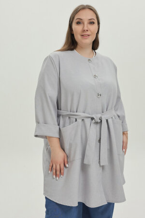 Жакет Успех светло-серый