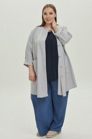 Жакет Успех светло-серый