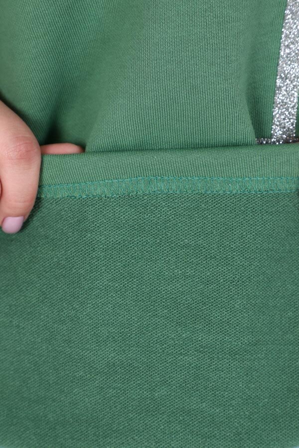 Свитшот Слайд зеленый КГЖ-06