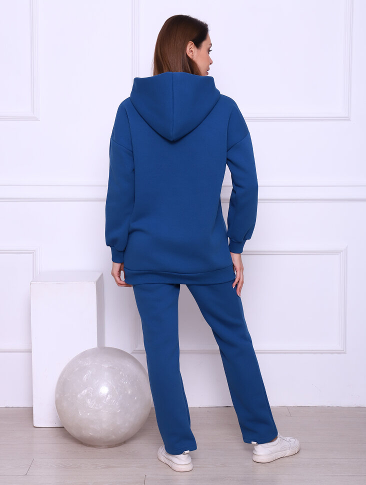 Перфект индиго толстовка худи