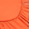 Простыня на резинке Оранжевая, сатин