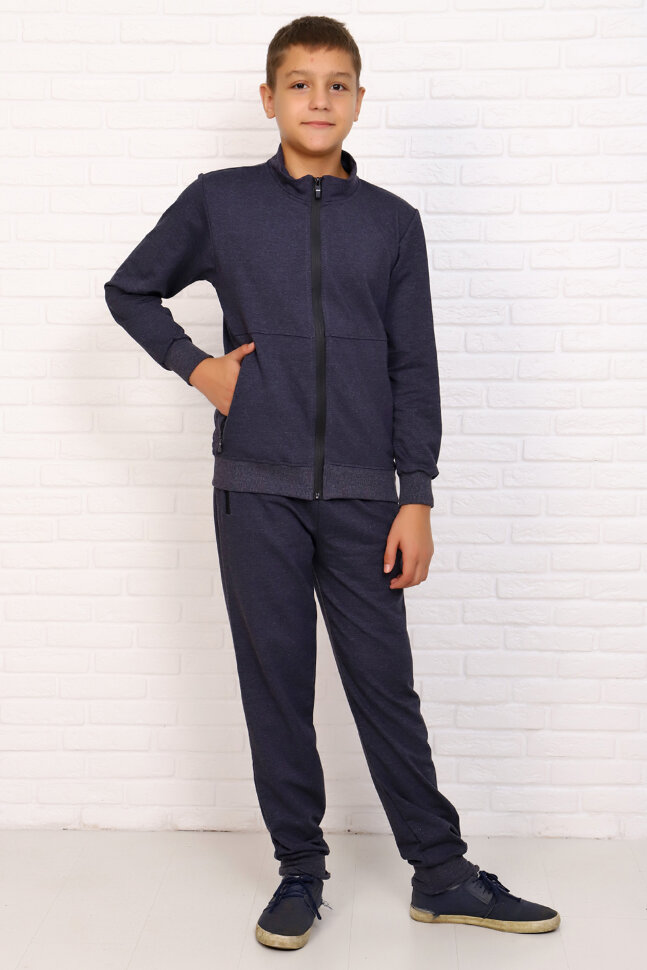 Костюм с брюками для мальчика 17510 антрацит