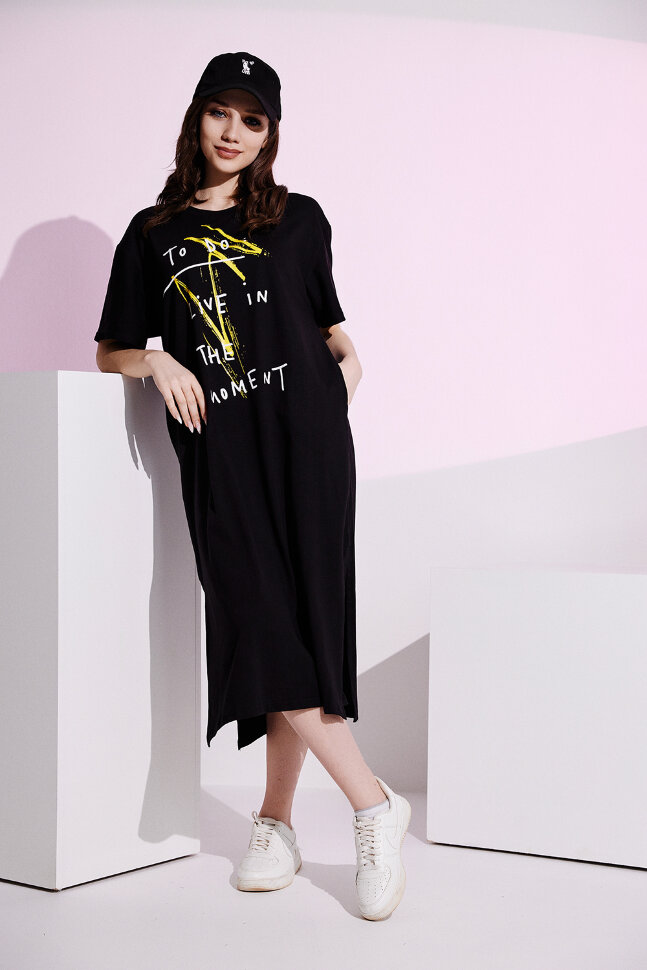 Платье женское 8341 черный