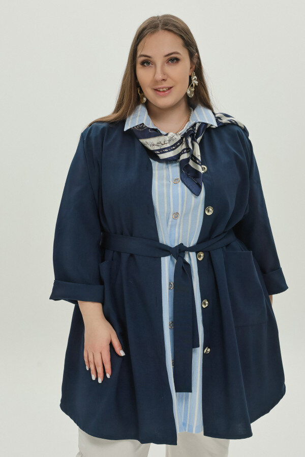 Жакет Успех синий