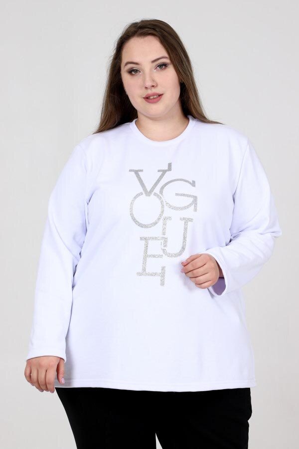 Свитшот Слайд белый КГЖ-07