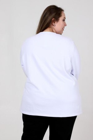 Свитшот Слайд белый КГЖ-07