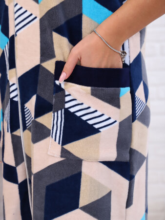 Амалия бирюза халат