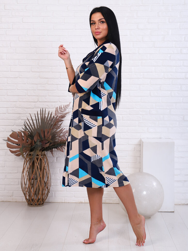 Амалия бирюза халат