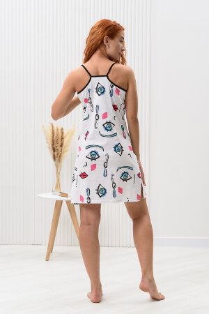 Женская ночная сорочка 8440 белый