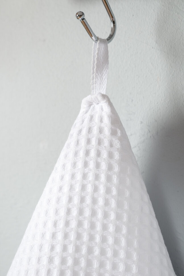 Полотенце кухонное Элегант в подарочной упаковке белый