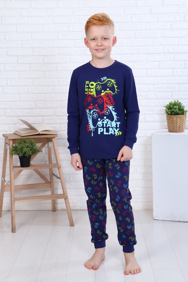Пижама с брюками для мальчика Джойстик