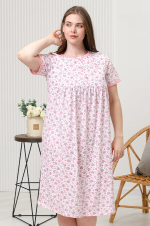 Женская ночная сорочка 42289 цветы