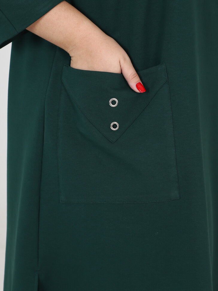 Платье София изумруд  ПГ-874-4