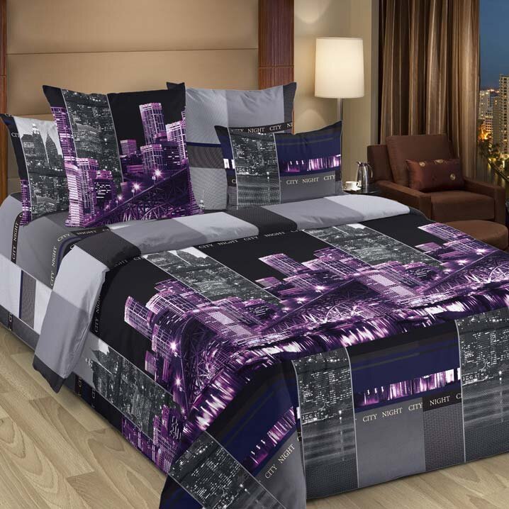 КПБ Сити сиреневый 2 сп.