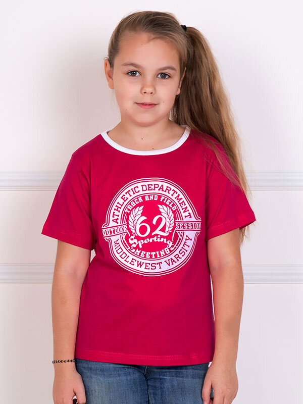 Футболка детская Камелот (красный)