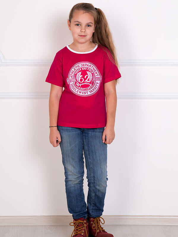 Футболка детская Камелот (красный)