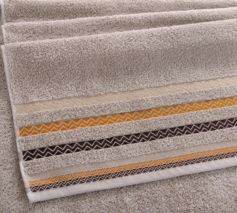 Полотенце махровое Премиум Бухарест серый, 450г/м