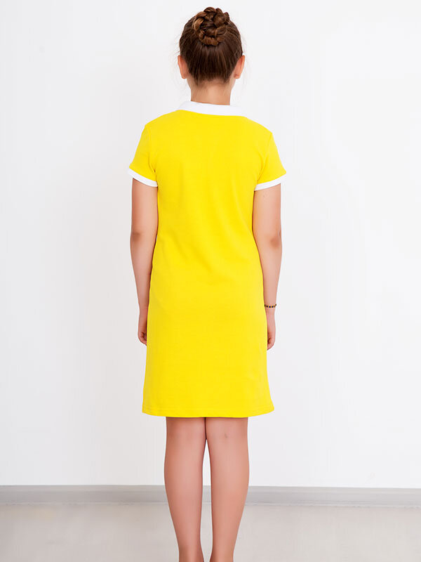 Платье детское Поло (желтое)