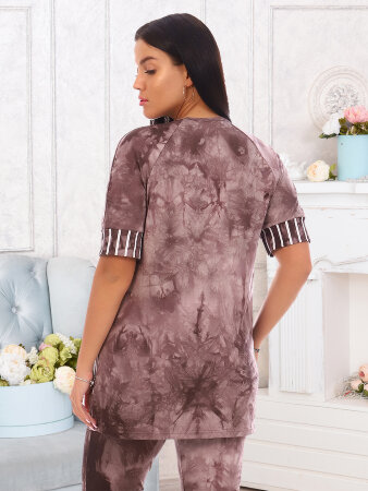 Шик шоколад туника