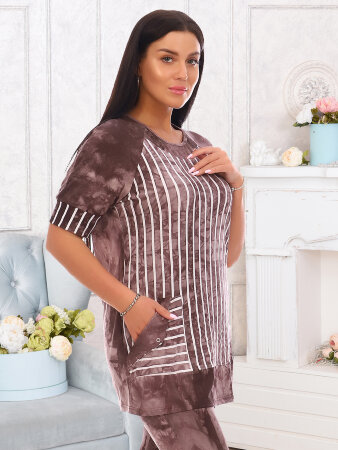 Шик шоколад туника