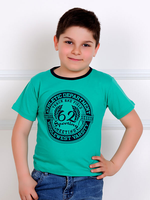 Футболка детская Камелот (зеленый)