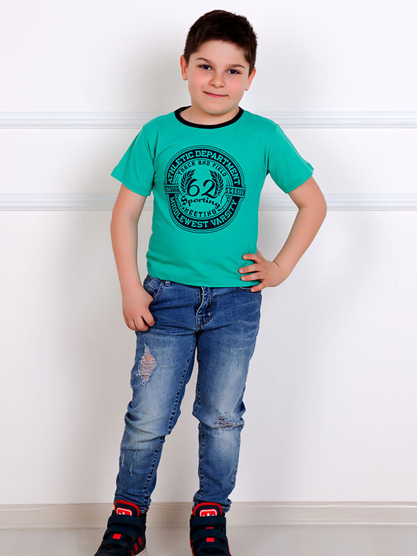 Футболка детская Камелот (зеленый)