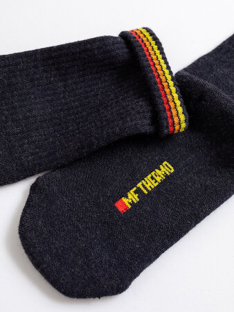 Детские носки Термо 513T-1891 темно-синий меланж