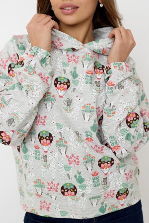 Толстовка женская Лама 9840