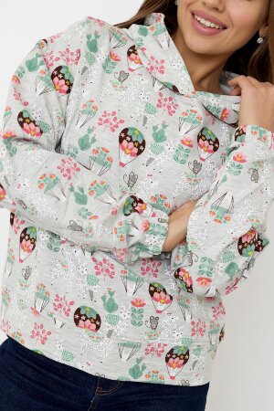 Толстовка женская Лама 9840