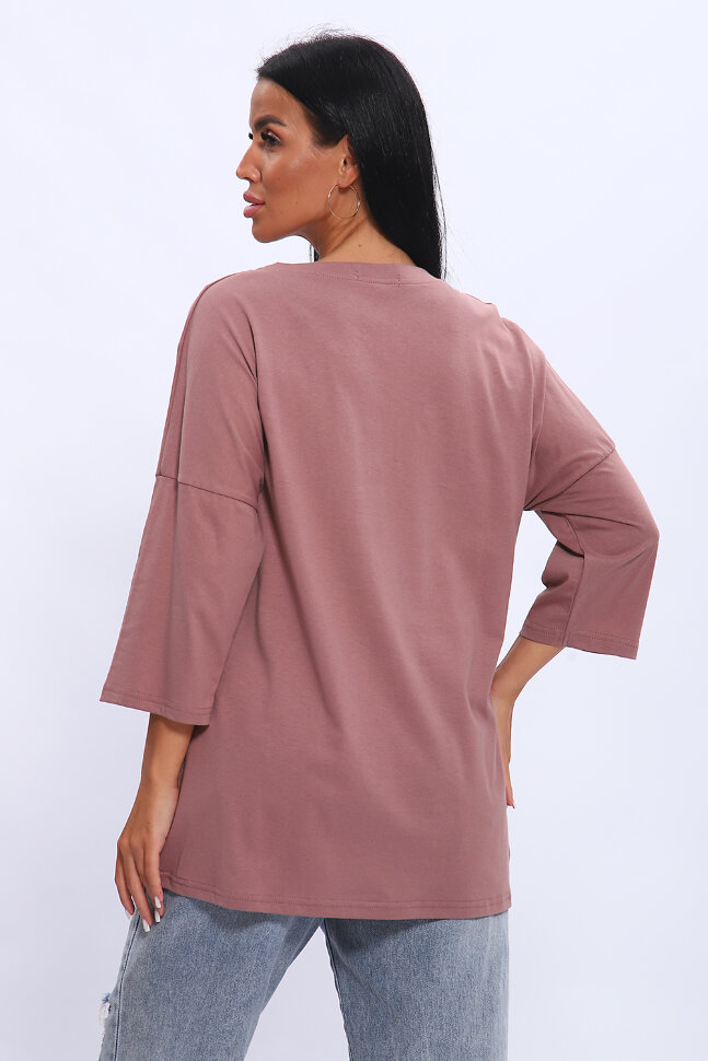 Женская туника 80038 лиловый