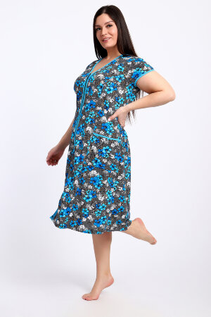 Халат Женский 29013 синий