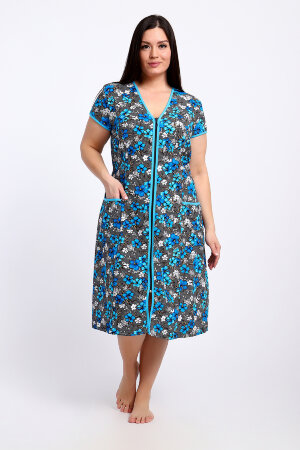 Халат Женский 29013 синий