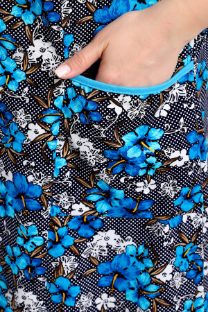 Халат Женский 29013 синий