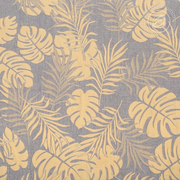 Покрывало Тропики серые, жаккард