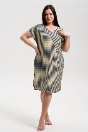 Платье женское 8480 узкая полоса