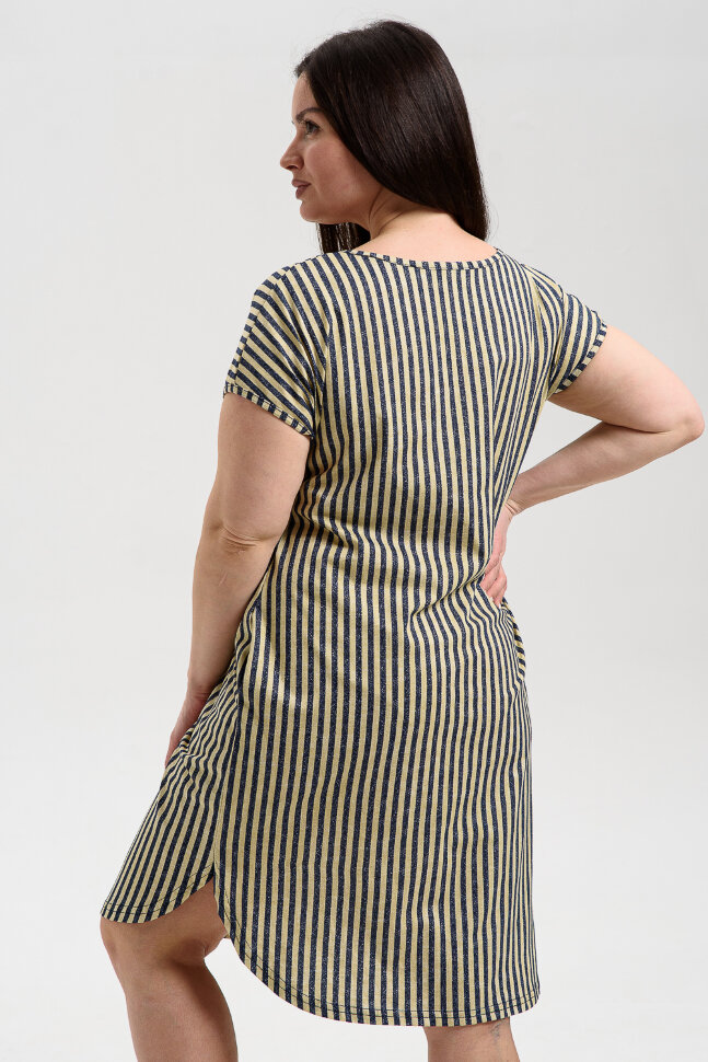 Платье женское 8480 узкая полоса