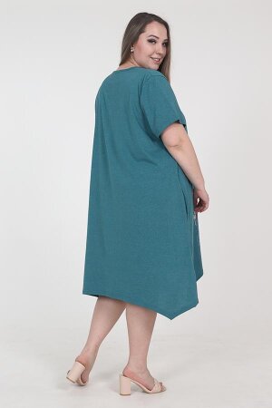 Туника Пик зелено-голубой ТГ-55-5