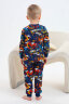 Пижама с брюками для мальчика Заря темно-синий