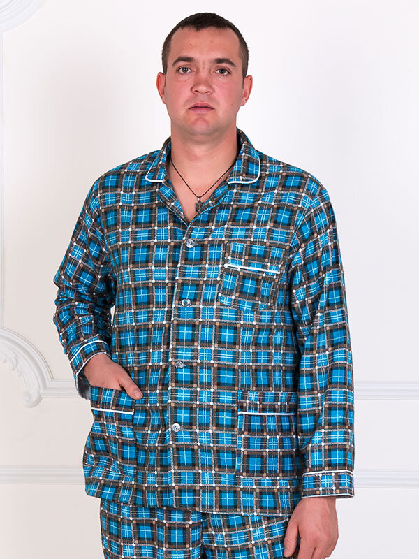 Пижама мужская Фланель 200